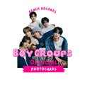 Official Kpop Boy Group Photocards