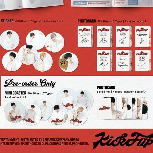 Kickflip - 3rd Mini Album My First Flip POB