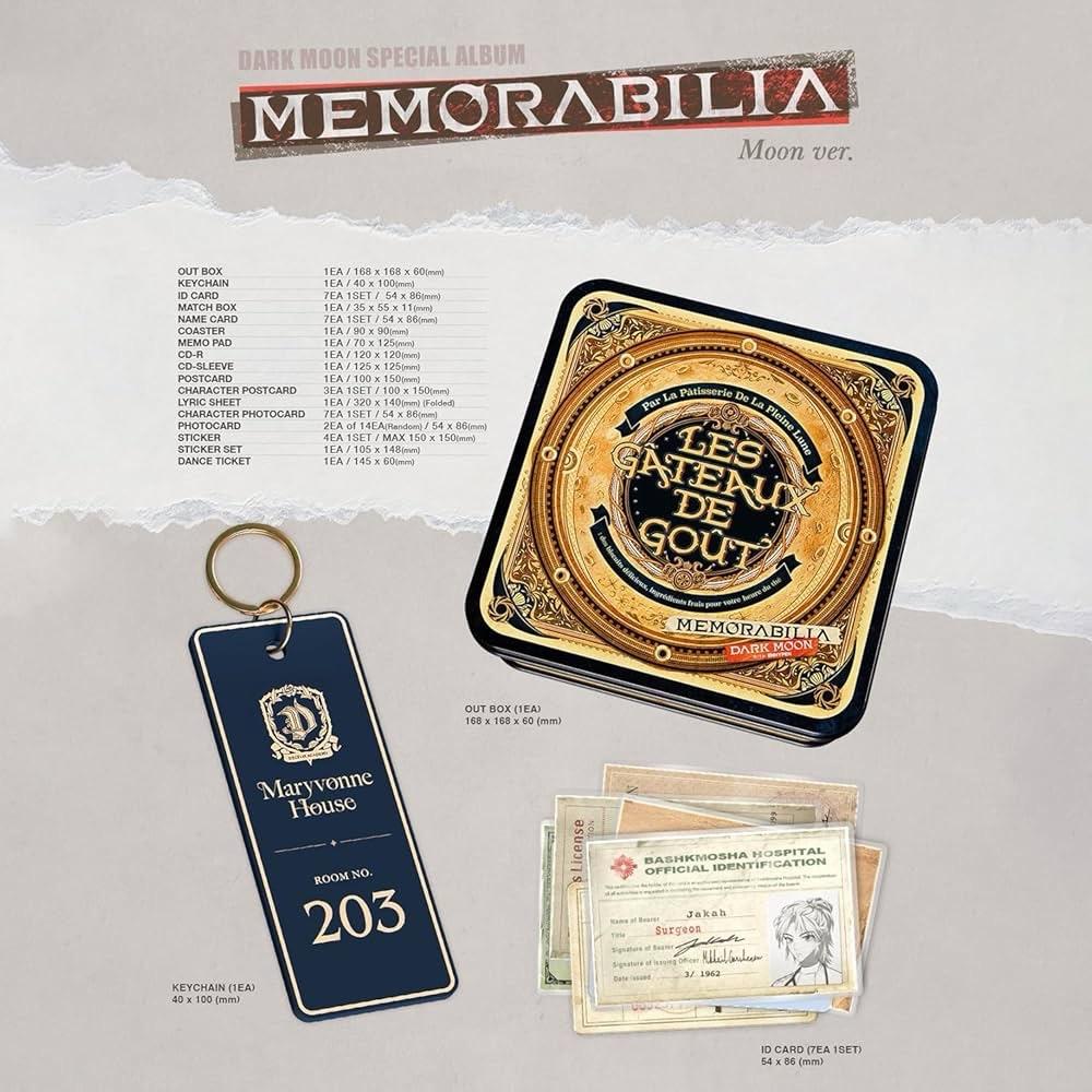 Enhypen - Dark Moon Special Album Memorabilia