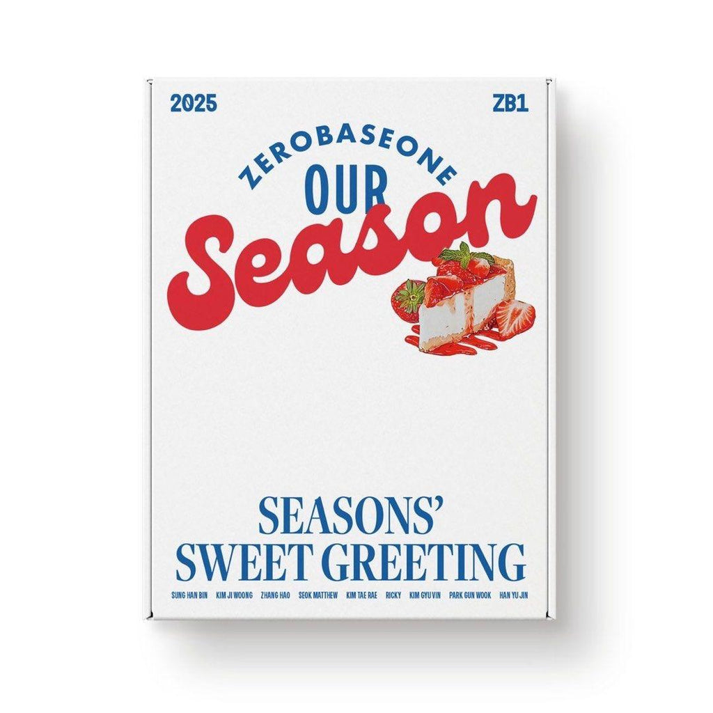 Zerobaseone - ZB1 Seasons Sweet Greeting 2025 with Aladin preorder bonus