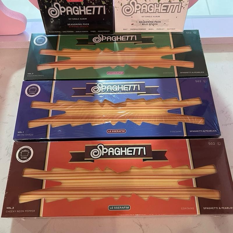 Le Sserafim - Spaghetti Single