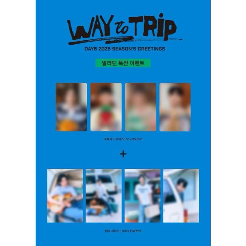 Day6 - Seasons Greeting 2025 with Aladin preorder bonus