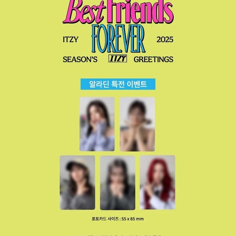 Itzy - Seasons Greeting 2025 with Aladin preorder bonus