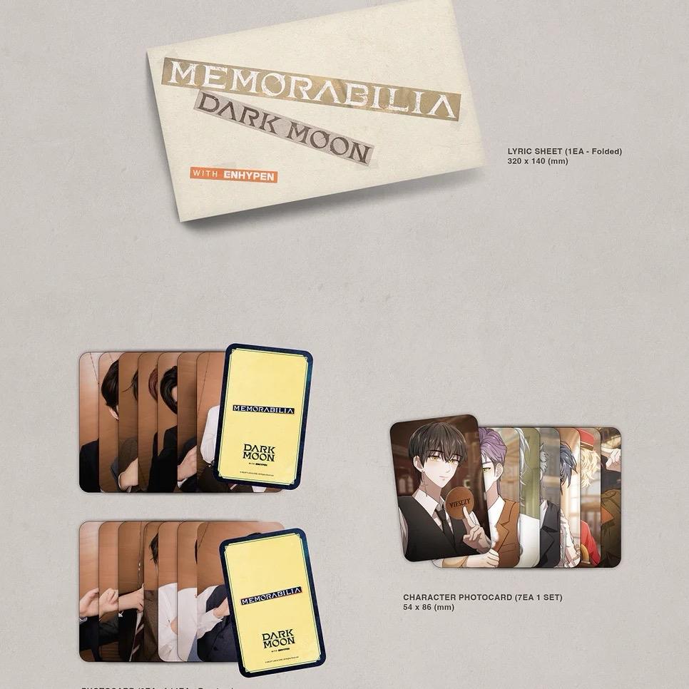 Enhypen - Dark Moon Special Album Memorabilia