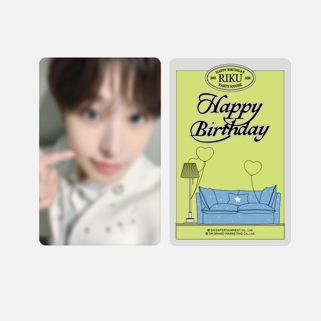 NCT Wish Riku Birthday Party Card