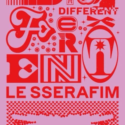 Le Sserafim - Different Japan Albums