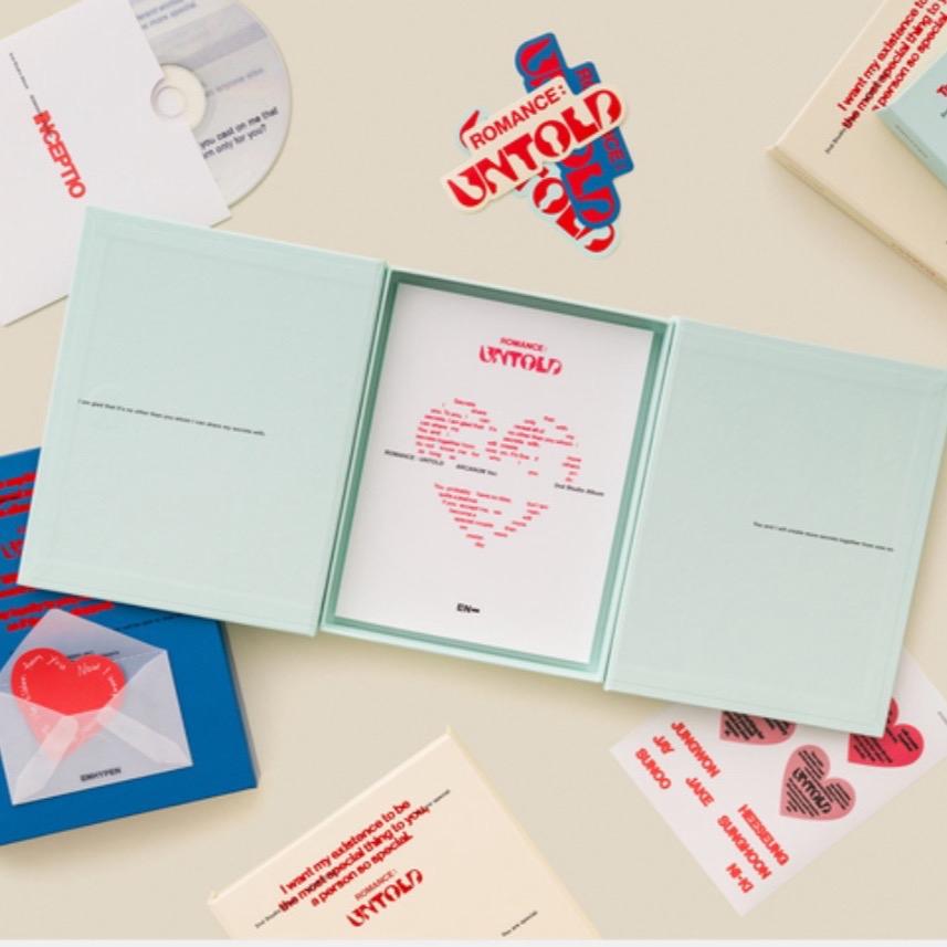 Enhypen - Romance Untold Albums (Inceptio, Arcanum & Concession)