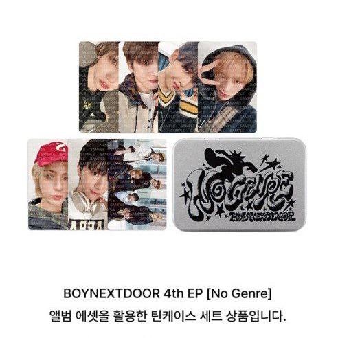 Boynextdoor - No Genre Official Tin Case Set